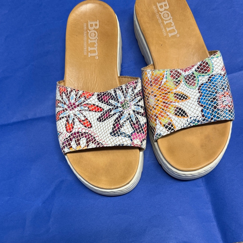 Born Women's Colorful Slide Sandals
